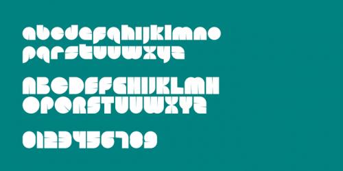 Slice Display Font