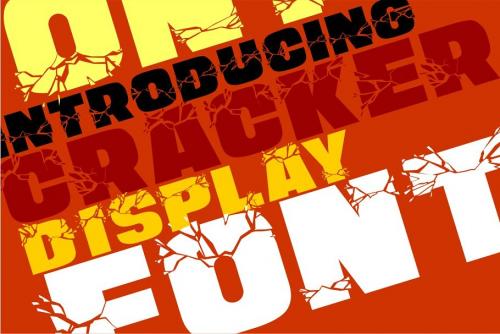 Smash Wall Display Font