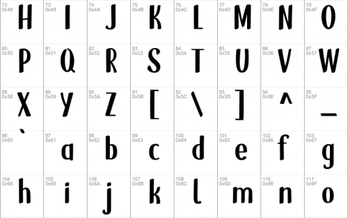 Snowhut Font