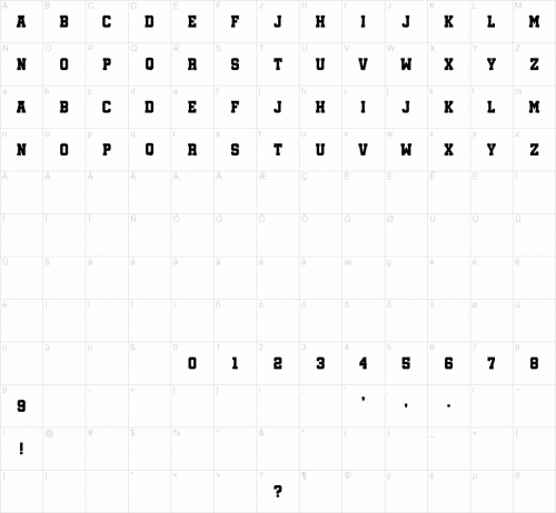 Soccer League Font