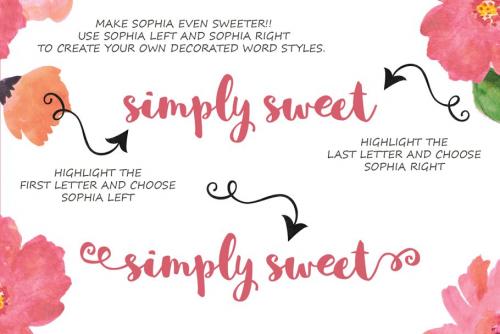 Sophia Font Family