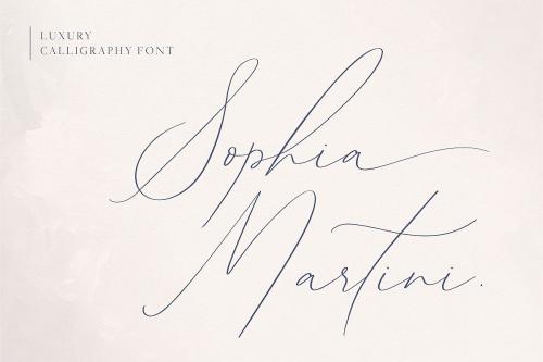 Sophia Martini Handwritten Font