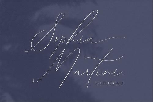 Sophia Martini Handwritten Font