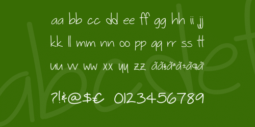 Sophmore Year Font