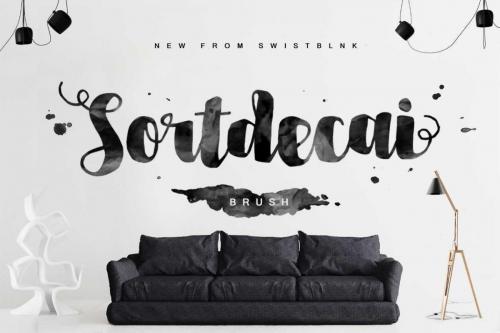 Sortdecai Brush Script Font Free
