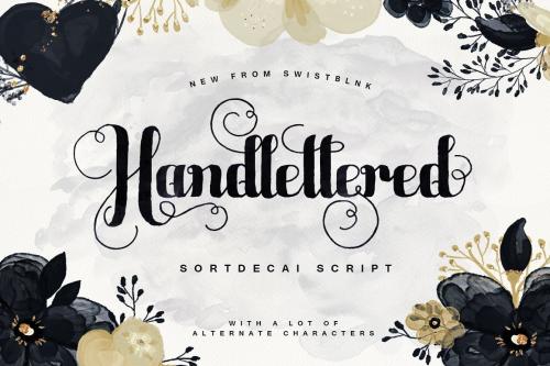 Sortdecai Script Font
