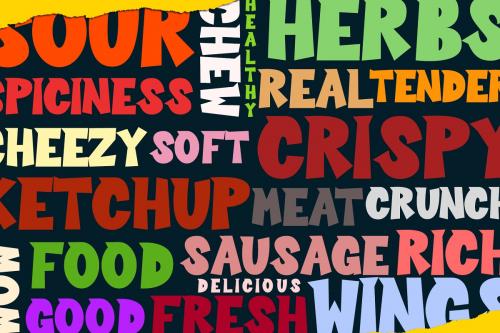 Sour Crunch Typeface