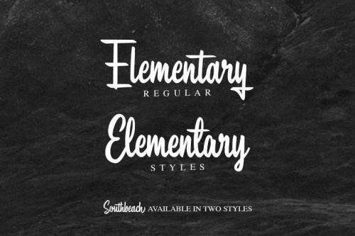 Southbeach Brush Font