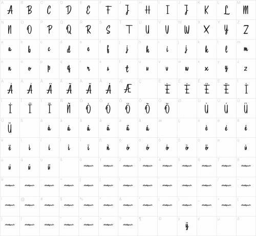 Southbeach Brush Font
