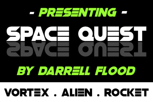 Space Quest Font