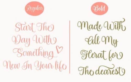 Spalding Calligraphy Font