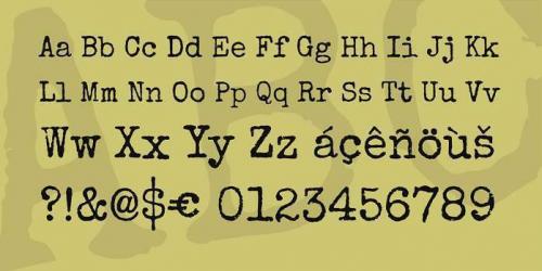 Special Elite Font