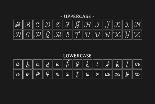 Speed Line Script Font