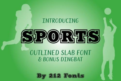 Sports Display Font