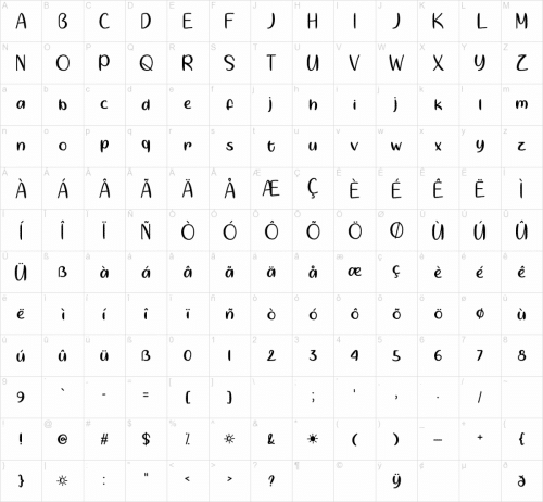 Springtime Sunshine Font