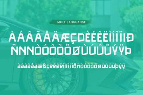 Square Display Games Font