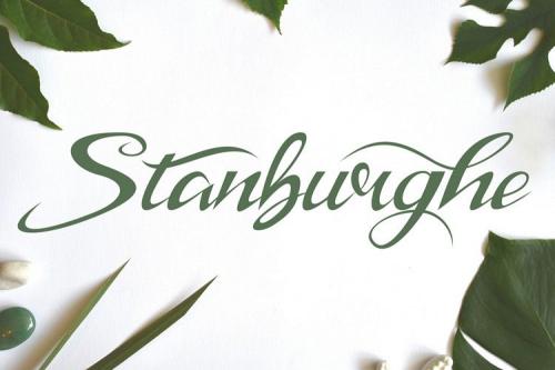 Stanburghe Script Font