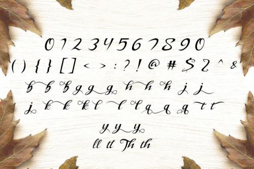 Stanburghe Script Font