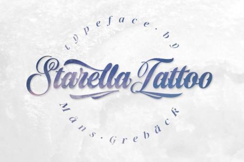 Starella Tattoo Script Font