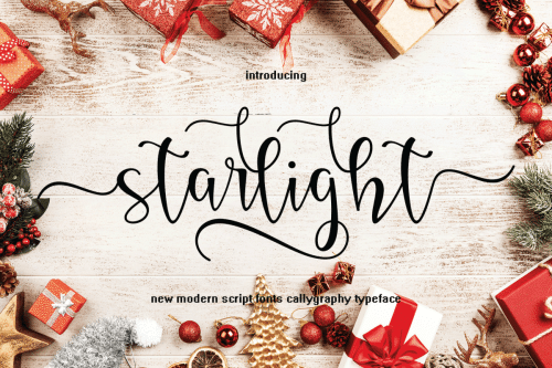 Starlight Calligraphy Font