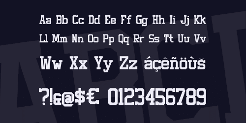 Staubach Font