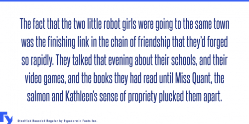 Steelfish Rounded Font Family