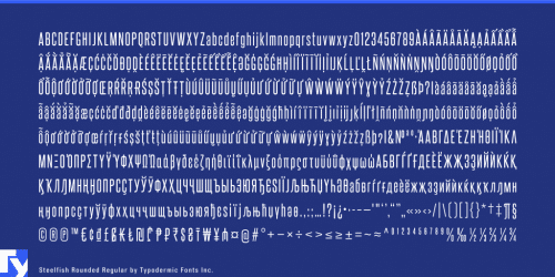 Steelfish Rounded Font Family