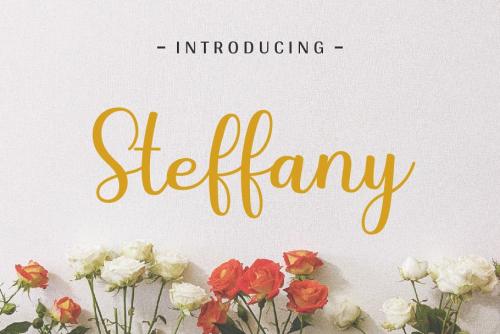 Steffany Handwriting Font