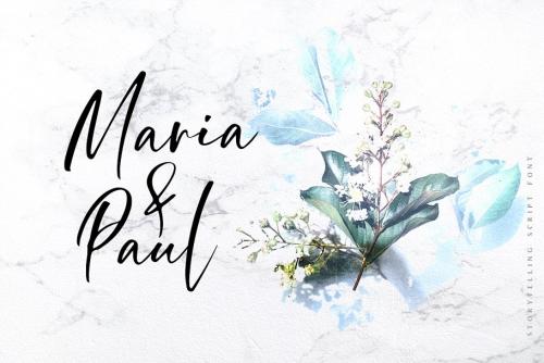 Storytelling Handwritten Font