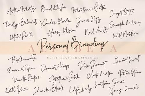 Stylish Classy Handwritten Font