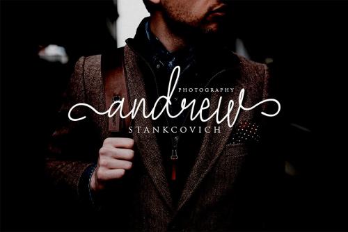 Stylistic Sign Script Font