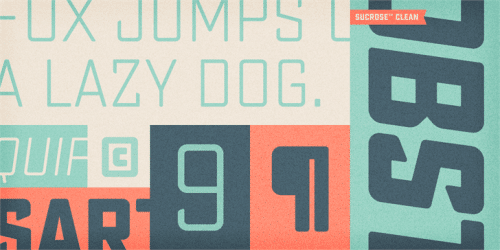Sucrose Bold Two font