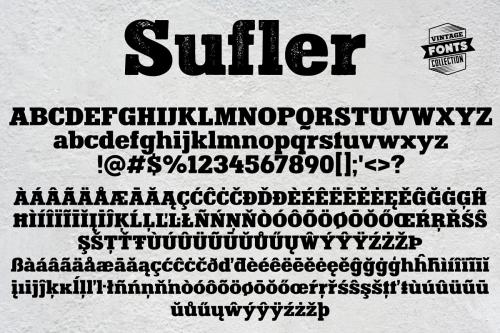 Sufler Font