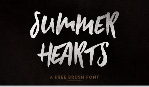 Summer Hearts Font