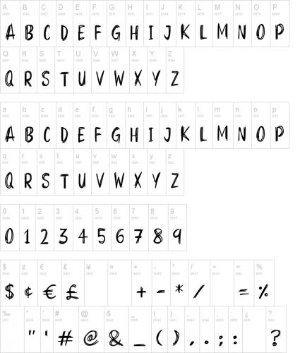 Super scratchy Font Family