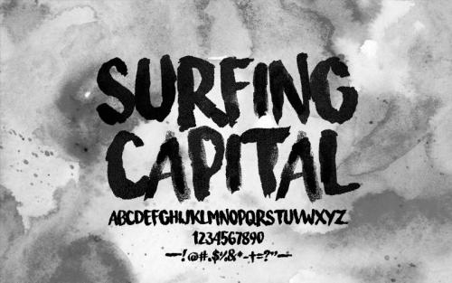 Surfing Capital Font