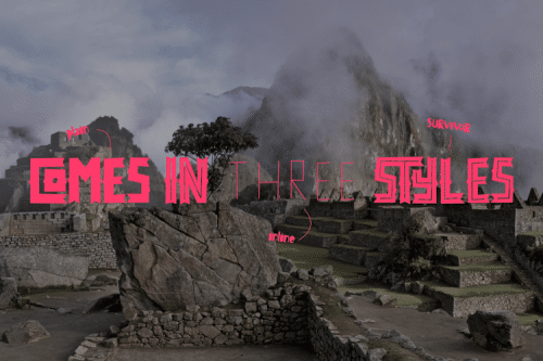 Survivor Display Font