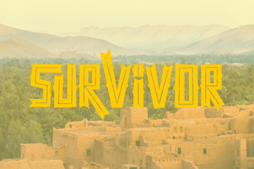 Survivor Display Font