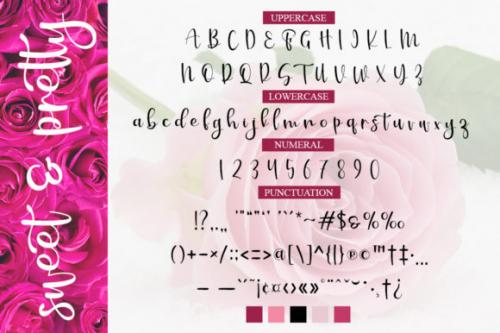 Sweet And Pretty Font