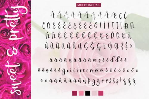 Sweet And Pretty Font