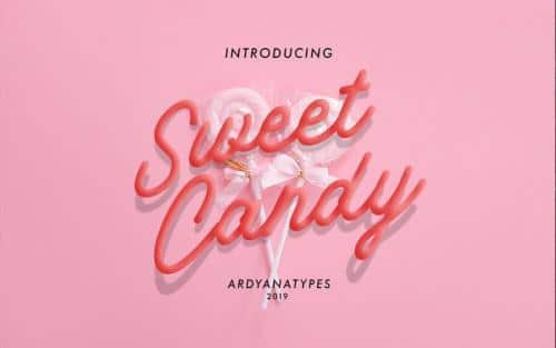 Sweet Candy Script Font