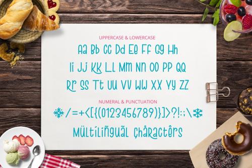 Sweet Dessert Typeface