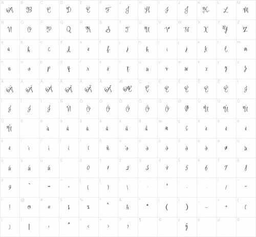 Sweet February Script Font