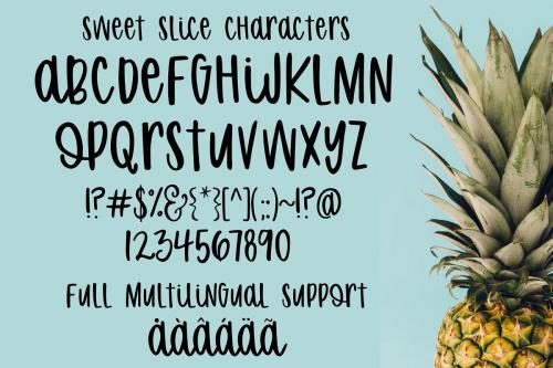 Sweet Slice Font