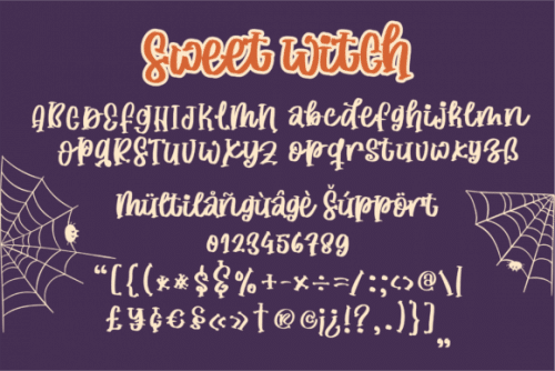 Sweet Witch Script Font