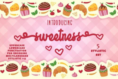Sweetness Handwritten Font