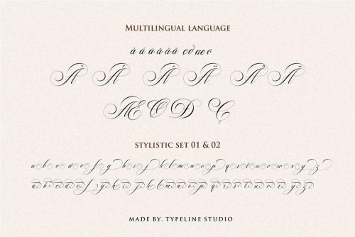 Switzerland Calligraphy Font