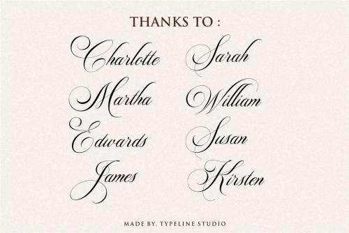 Switzerland Calligraphy Font