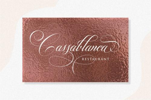 Switzerland Calligraphy Font