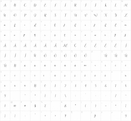 Symphony Script Font